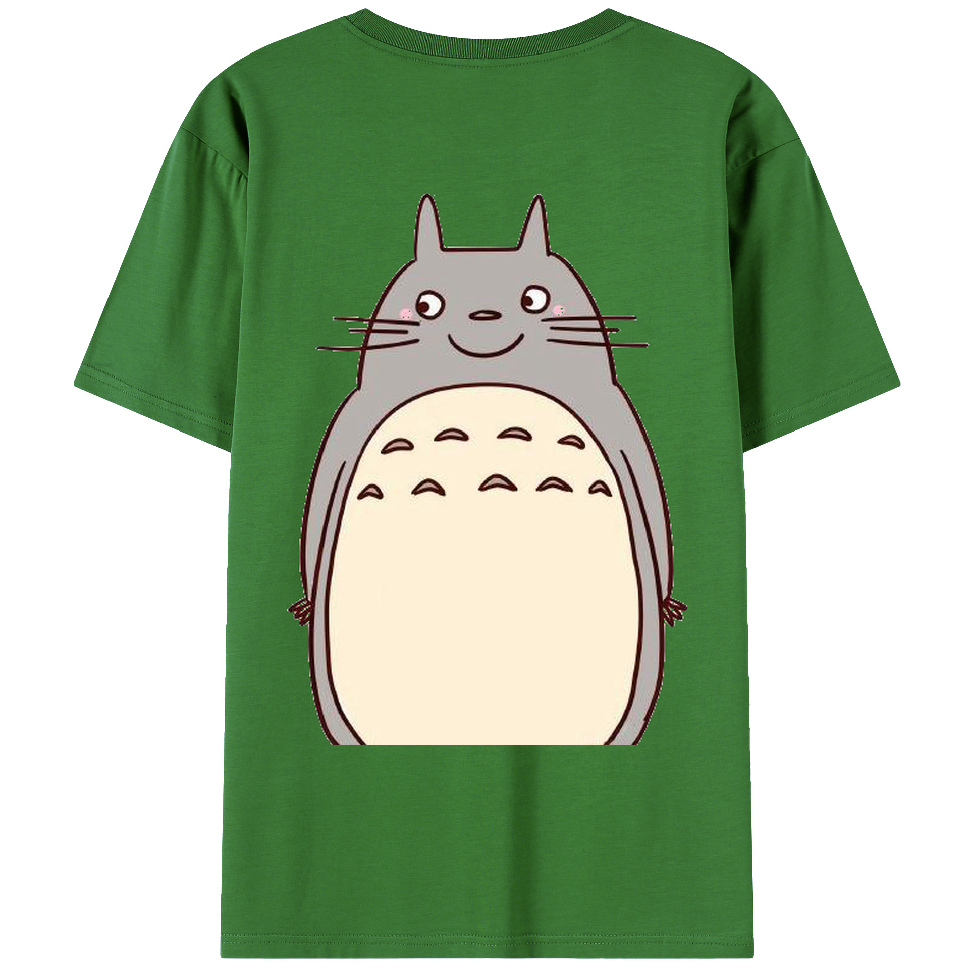 （画像用） となりのトトロ 草壁メイ 草壁サツキ My Neighbor Totoro Satsuki Kusakabe Mei Kusakabe レディース半袖Tシャツ(バックプリント)